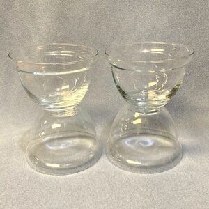 Fancy Glass Prep Bowls/Dipping Bowls set of 4